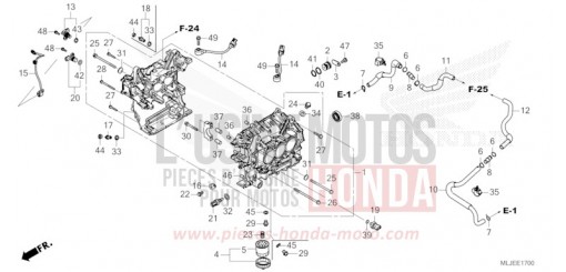 CYLINDER BLOCK GL1800BDR de 2024